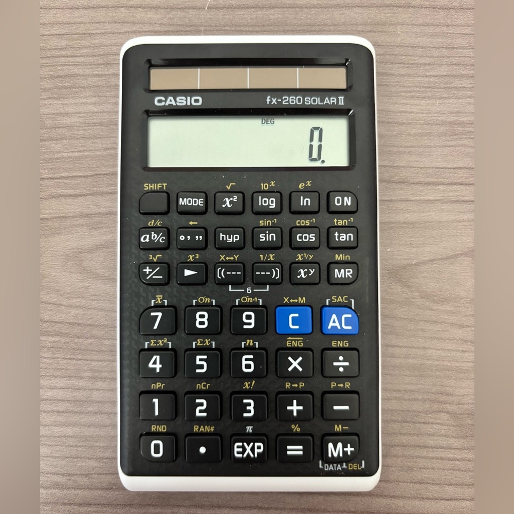 Casio fx-260 SolarII Calculator‎